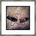 Can't Get The Dirt Off Your #converse Framed Print