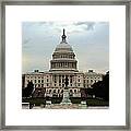 Capitol Hill Framed Print