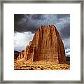 Capitol Reef National  Park Cathedral Valley Framed Print