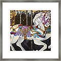 Carousel Horse Hull Massachusetts Framed Print