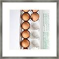 Carton Of Eggs, 5 Of 13 Framed Print