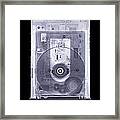 Cd Drive, Simulated X-ray Framed Print