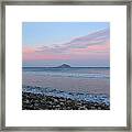 Channel Islands Pink Framed Print