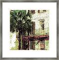 Charleston Homes Framed Print