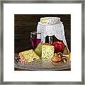 Cheese Delight Framed Print
