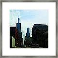 Chicago Flow Framed Print