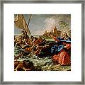 Christ At The Sea Of Galilee Framed Print