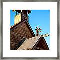 Church On The Mount - Goldfield Ghost Town Framed Print