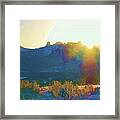 Cimarron Sunrise Framed Print