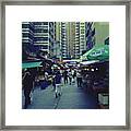 City Walls // #mongkok #hk #hongkong Framed Print