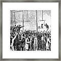Civil War Profiteering Framed Print Civil War Profiteering Framed Print