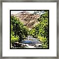 Clear Creek, Golden Co Framed Print