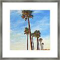 Clearwater Beach Scene Framed Print