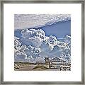 Cloud Merge Framed Print