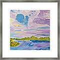 Clouds' Reflections Framed Print