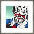 Clown - Billy Ballantine Framed Print