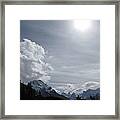 Cold Mountains Framed Print