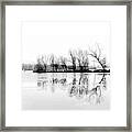 Cold Silence Framed Print