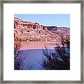 Colorado River After Rain - Utah Framed Print