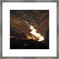 Colorado River Rapids Framed Print