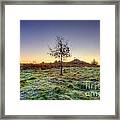 Colours Of Dawn Framed Print