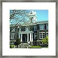 Columbia County Courthouse Saint Helens Framed Print