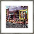 Commercial Street Boardwalk Framed Print