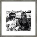 Complicité 
#daughters #sisters Framed Print