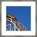 Coney Island Cyclone Framed Print