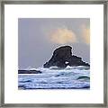 Consumed By The Sea Framed Print