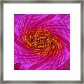 Cosmos Center Abstract Framed Print