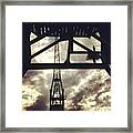 Crane At Bristol Harbour Framed Print