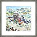 Crescent Canyon Relic Framed Print