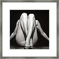 Crossed Legs - Duplex Framed Print