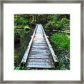 Crossing Over Framed Print