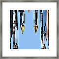 Crystal Cathedral Tower Points Framed Print