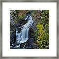 Crystal Falls Framed Print