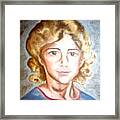 Curlyhead Framed Print