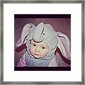 #cute Our Lil Dumbo! Xoxo Framed Print