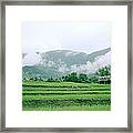 Daybreak In Sapa Framed Print