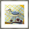 Decoy On A Stand Framed Print