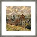 Dieppe, 1882 By Monet Framed Print