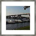 Docked Framed Print