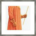 Doctors Protective Clothing Framed Print