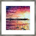 Down By The Bay Framed Print