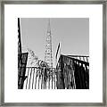 Downtown La Framed Print