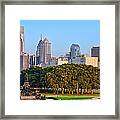 Downtown Philadelphia Skyline Framed Print