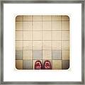 Dr Marten's For A Rainy Day. #rain Framed Print