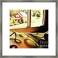 Dreams From The Window Seat Framed Print