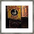 Duck Soap Framed Print